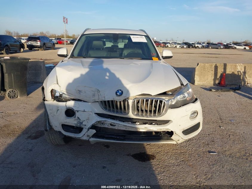 2017 BMW X3 Sdrive28I VIN: 5UXWZ7C30H0V91553 Lot: 43989102