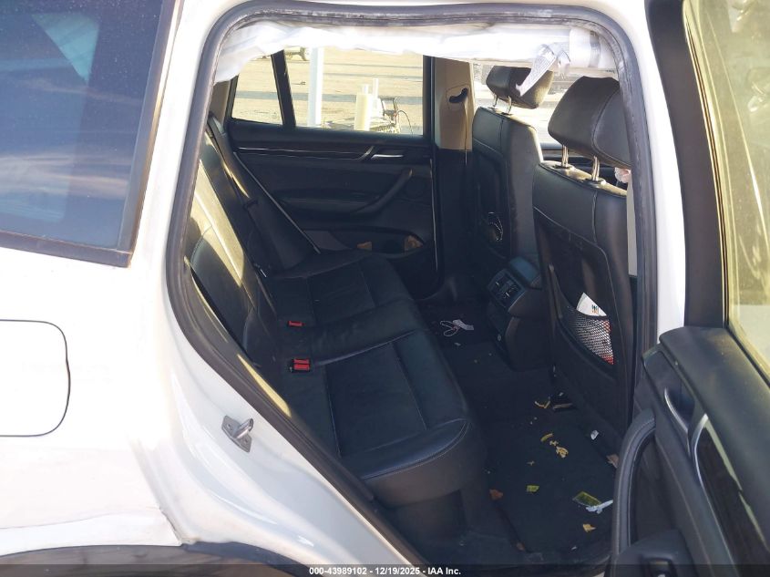 2017 BMW X3 Sdrive28I VIN: 5UXWZ7C30H0V91553 Lot: 43989102