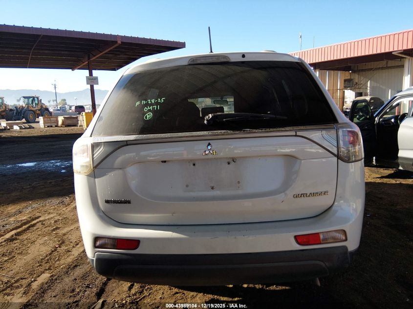 2014 Mitsubishi Outlander Se VIN: JA4AD3A3XEZ010471 Lot: 43989104