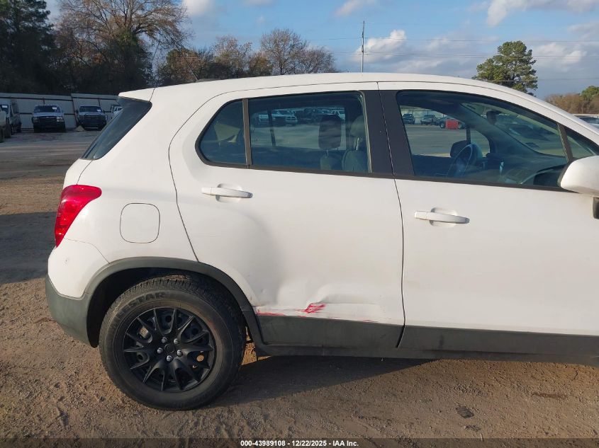 2015 Chevrolet Trax 1Ls VIN: 3GNCJKSB0FL243329 Lot: 43989108