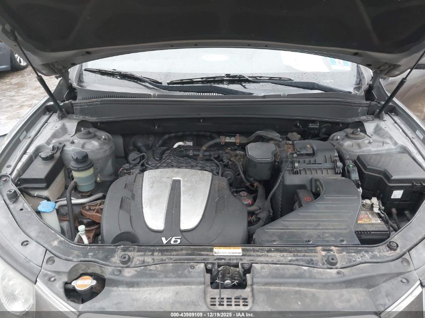 2011 Hyundai Santa Fe Se VIN: 5XYZHDAG3BG076781 Lot: 43989109