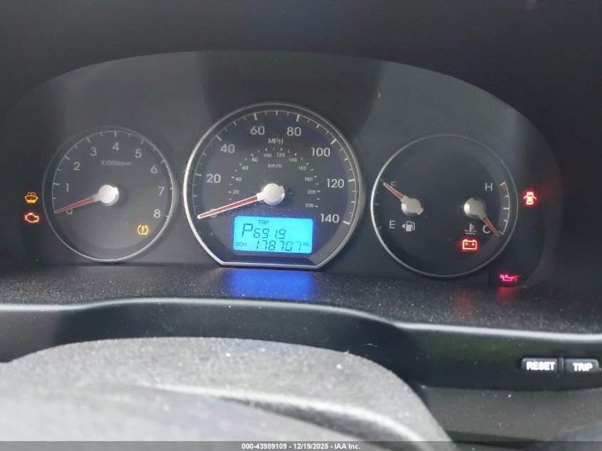 2011 Hyundai Santa Fe Se VIN: 5XYZHDAG3BG076781 Lot: 43989109