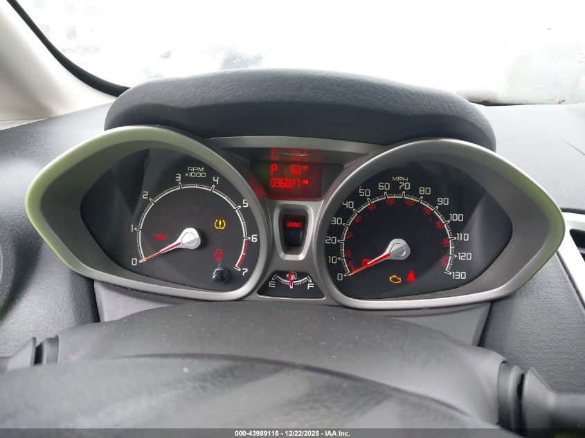 2012 Ford Fiesta Se VIN: 3FADP4EJ6CM110015 Lot: 43989116