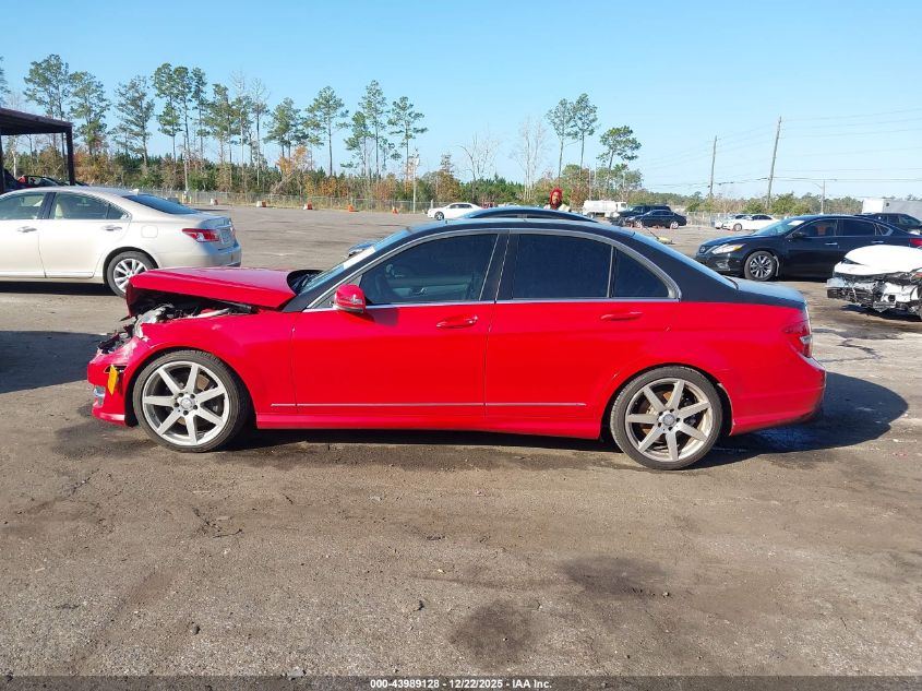 2014 Mercedes-Benz C 300 Sport 4Matic VIN: WDDGF8AB8EA948343 Lot: 43989128