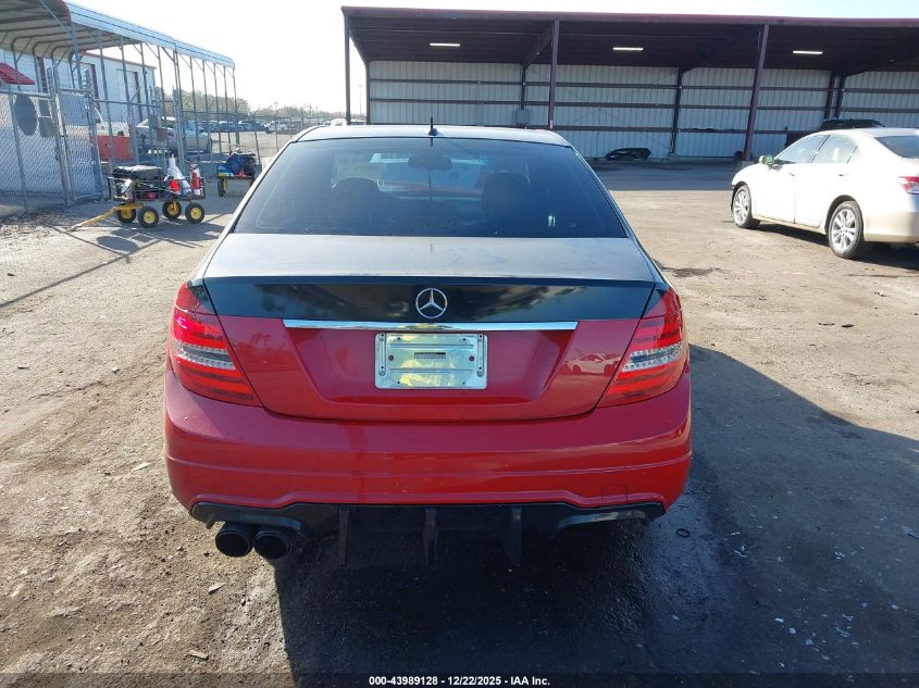 2014 Mercedes-Benz C 300 Sport 4Matic VIN: WDDGF8AB8EA948343 Lot: 43989128