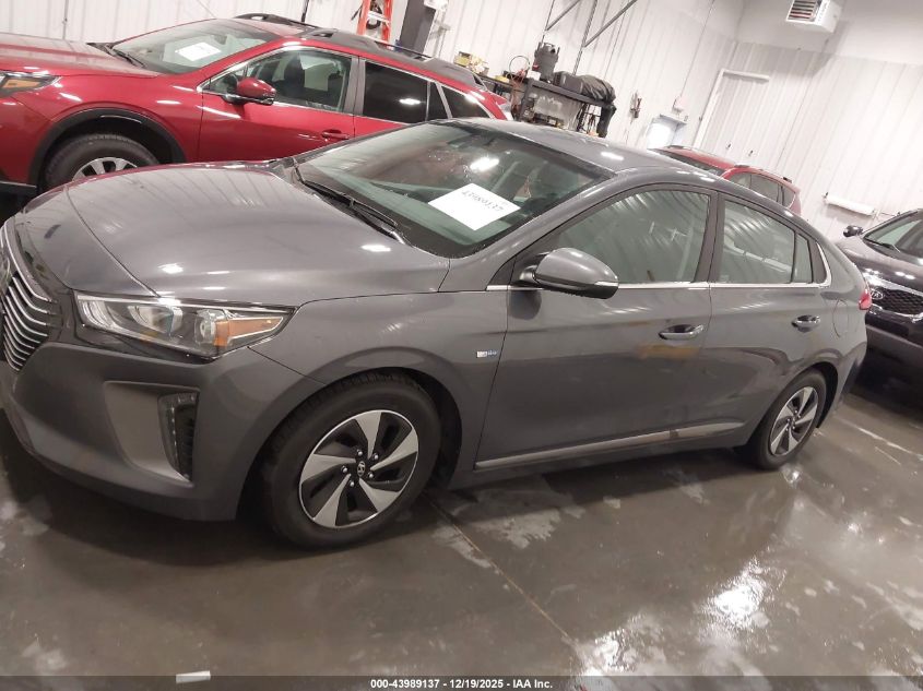 2017 Hyundai Ioniq Hybrid Sel VIN: KMHC75LC9HU056417 Lot: 43989137