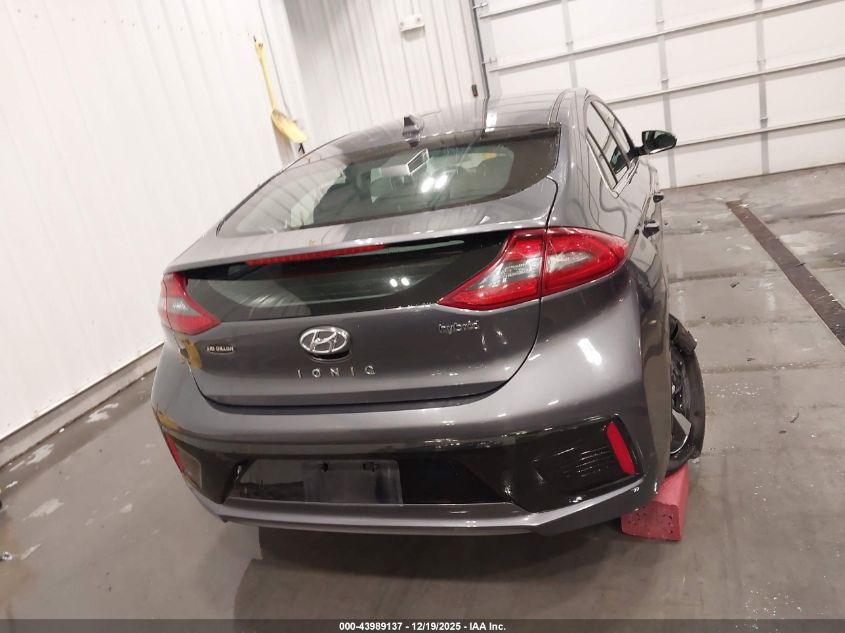 2017 Hyundai Ioniq Hybrid Sel VIN: KMHC75LC9HU056417 Lot: 43989137