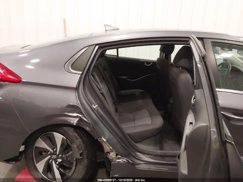 2017 Hyundai Ioniq Hybrid Sel VIN: KMHC75LC9HU056417 Lot: 43989137