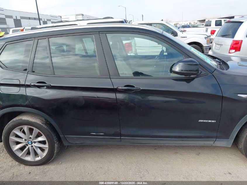 2017 BMW X3 Sdrive28I VIN: 5UXWZ7C30H0V88930 Lot: 43989149