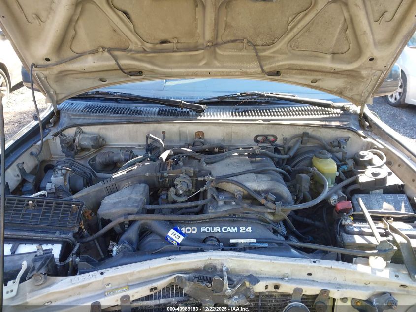 1998 Toyota 4Runner Sr5 V6 VIN: JT3HN86RXW0160313 Lot: 43989153