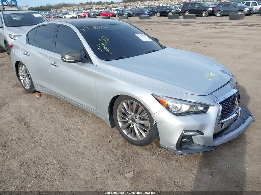 JN1EV7AR2KM554779 2019 Infiniti Q50 3.0T Luxe auction photo 1