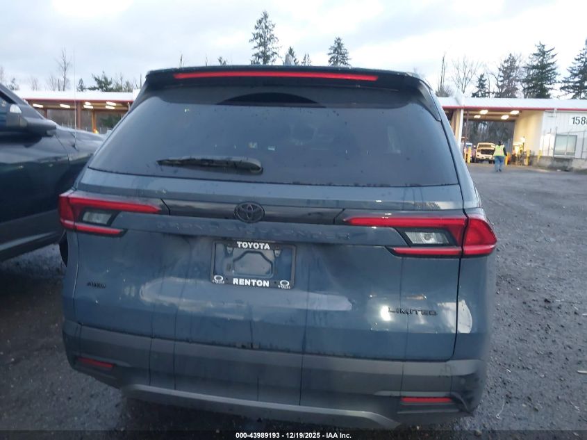 2025 Toyota Grand Highlander Limited VIN: 5TDAAAB59SS074453 Lot: 43989193