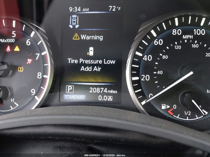 2021 Infiniti Q60 Red Sport 400 VIN: JN1FV7LK6MM530265 Lot: 43989201