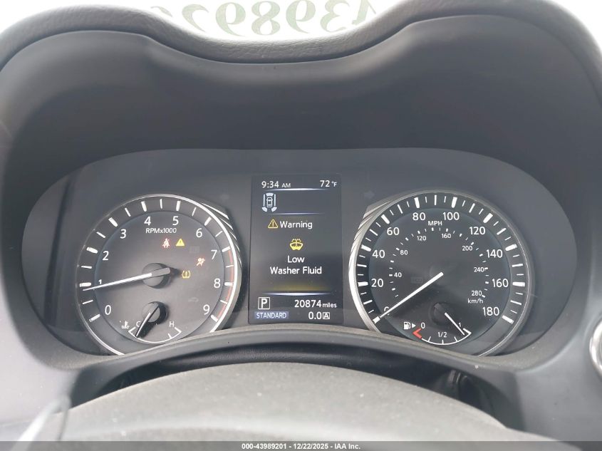 2021 Infiniti Q60 Red Sport 400 VIN: JN1FV7LK6MM530265 Lot: 43989201