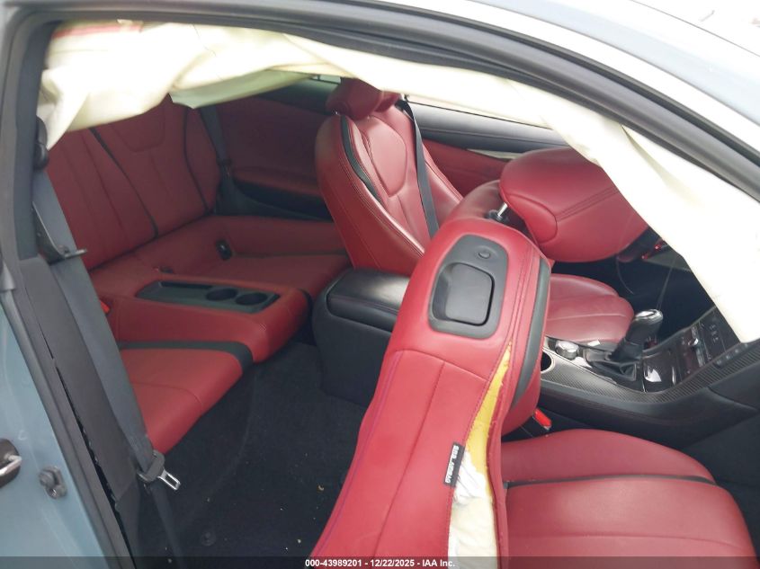 2021 Infiniti Q60 Red Sport 400 VIN: JN1FV7LK6MM530265 Lot: 43989201