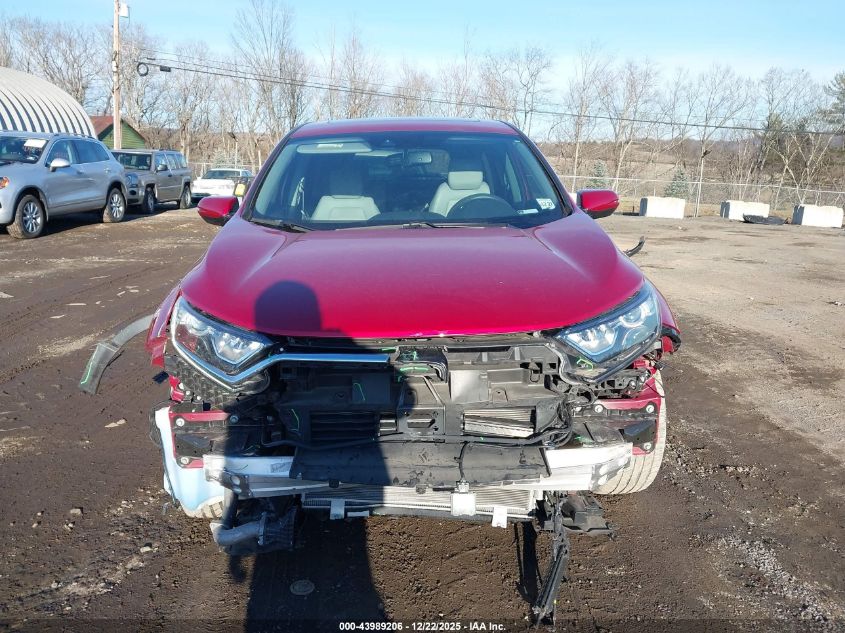 2022 Honda Cr-V 2Wd Ex-L VIN: 5J6RW1H80NA012117 Lot: 43989206