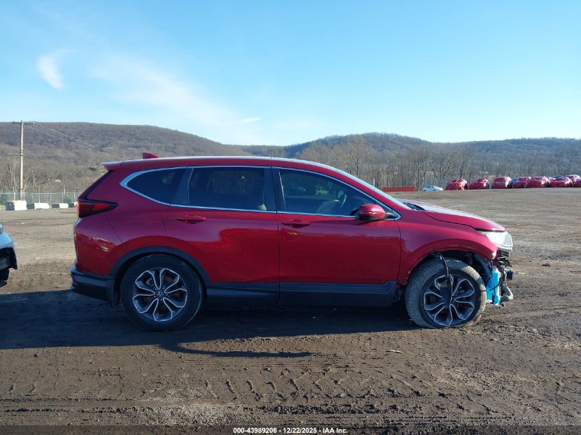 2022 Honda Cr-V 2Wd Ex-L VIN: 5J6RW1H80NA012117 Lot: 43989206