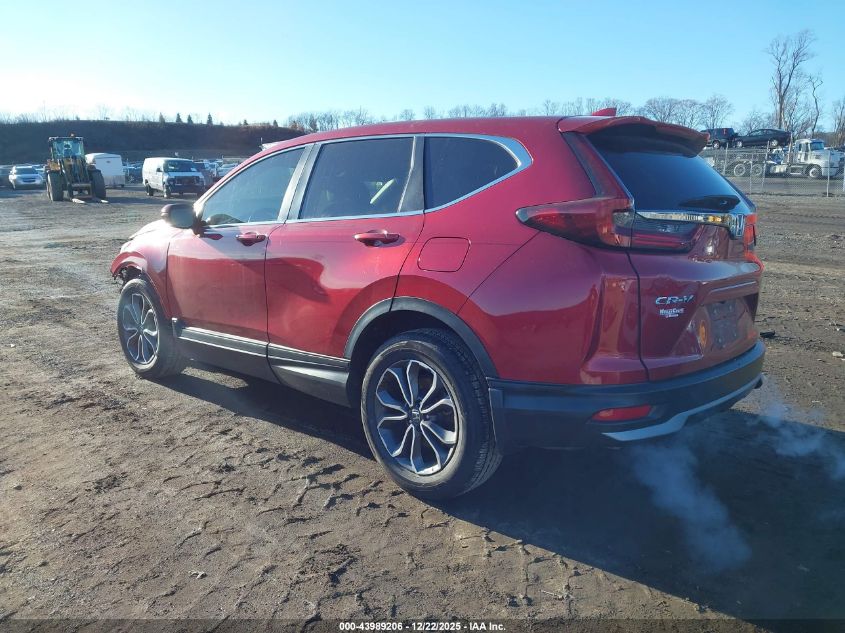 2022 Honda Cr-V 2Wd Ex-L VIN: 5J6RW1H80NA012117 Lot: 43989206