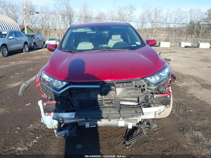 2022 Honda Cr-V 2Wd Ex-L VIN: 5J6RW1H80NA012117 Lot: 43989206