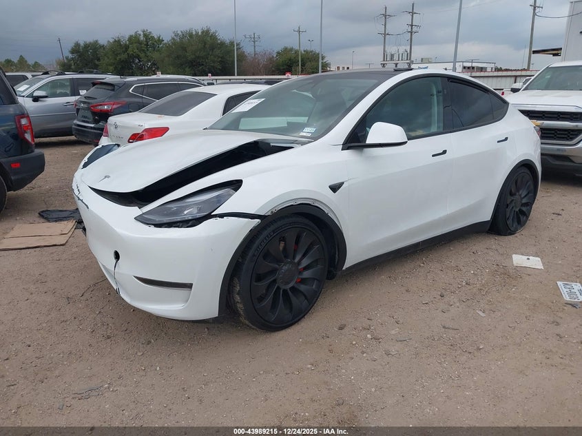 VIN 7SAYGDEFXSA347066 2025 TESLA MODEL Y PERFORMANCE DUAL MOTOR ALL-WHEEL DRIVE