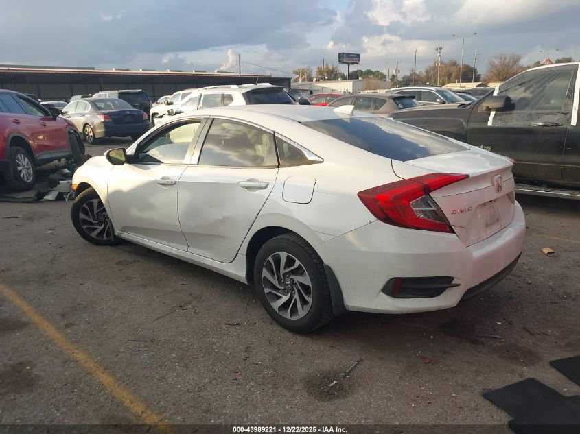 2017 Honda Civic Ex VIN: 19XFC2F86HE036515 Lot: 43989221