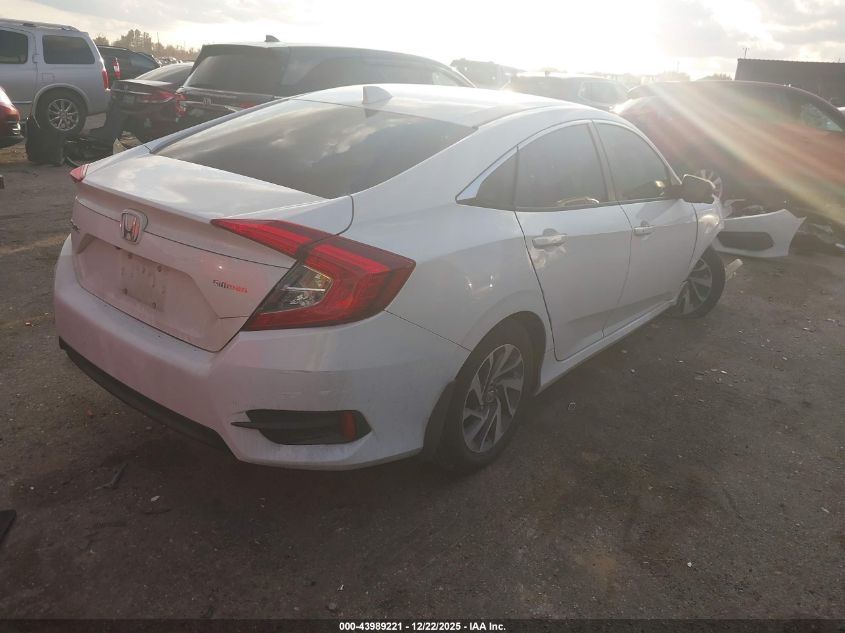2017 Honda Civic Ex VIN: 19XFC2F86HE036515 Lot: 43989221