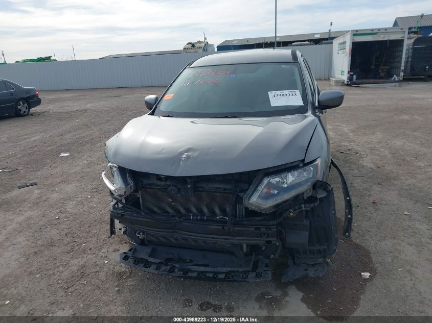 2016 Nissan Rogue S VIN: JN8AT2MT8GW005664 Lot: 43989223