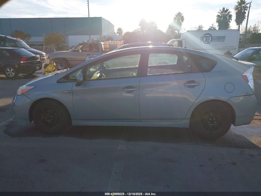 2013 Toyota Prius Two VIN: JTDKN3DU8D1632916 Lot: 43989225