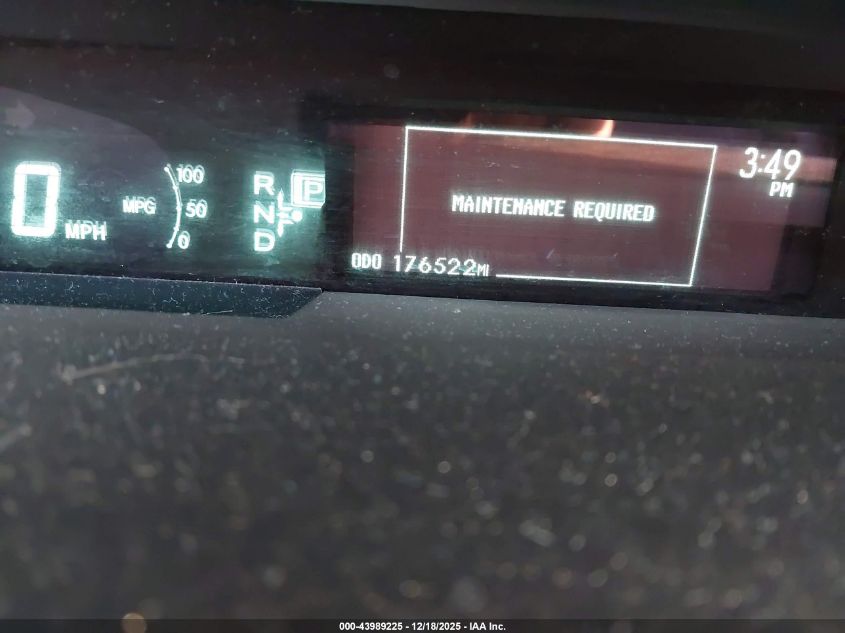 2013 Toyota Prius Two VIN: JTDKN3DU8D1632916 Lot: 43989225