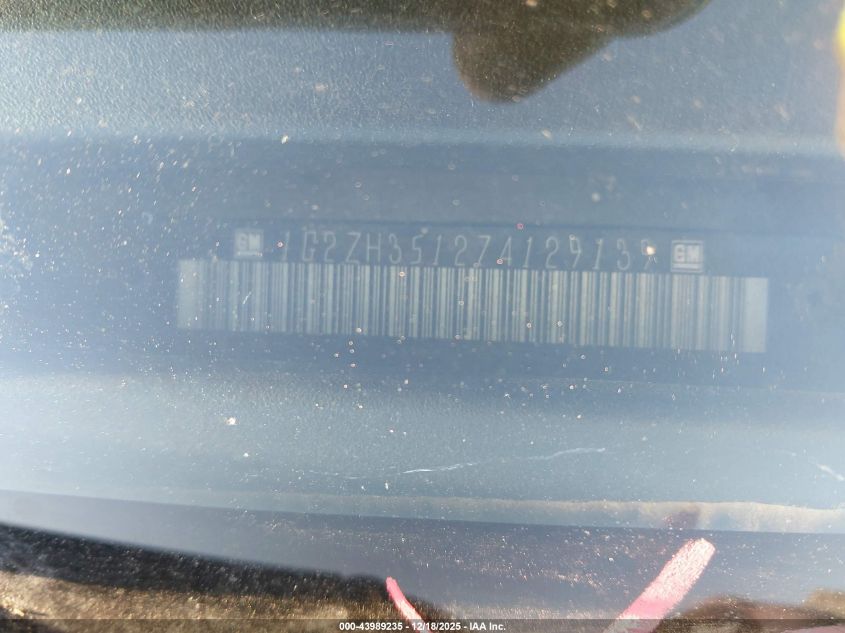 2007 Pontiac G6 Gt VIN: 1G2ZH351274129139 Lot: 43989235