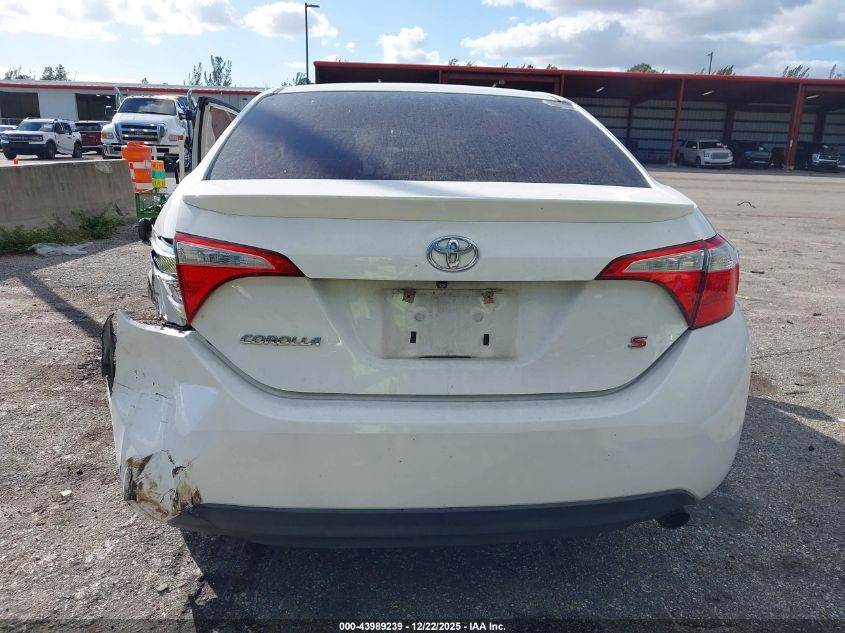 2015 Toyota Corolla S Plus VIN: 2T1BURHE3FC326200 Lot: 43989239
