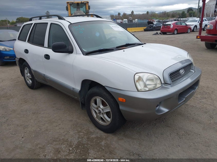 KM8SB82BX1U075861 2001 Hyundai Santa Fe 2.4L/2.4L Gl auction photo 1