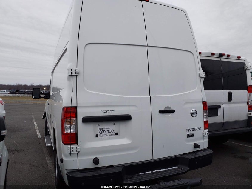 2016 Nissan Nv Cargo Nv3500 Hd Sv V8