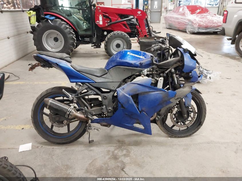 2009 Kawasaki Ex250 J VIN: JKAEXMJ189DA29653 Lot: 43989254