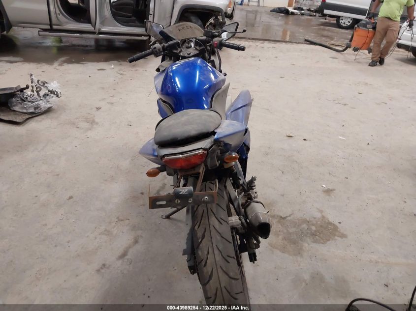 2009 Kawasaki Ex250 J VIN: JKAEXMJ189DA29653 Lot: 43989254