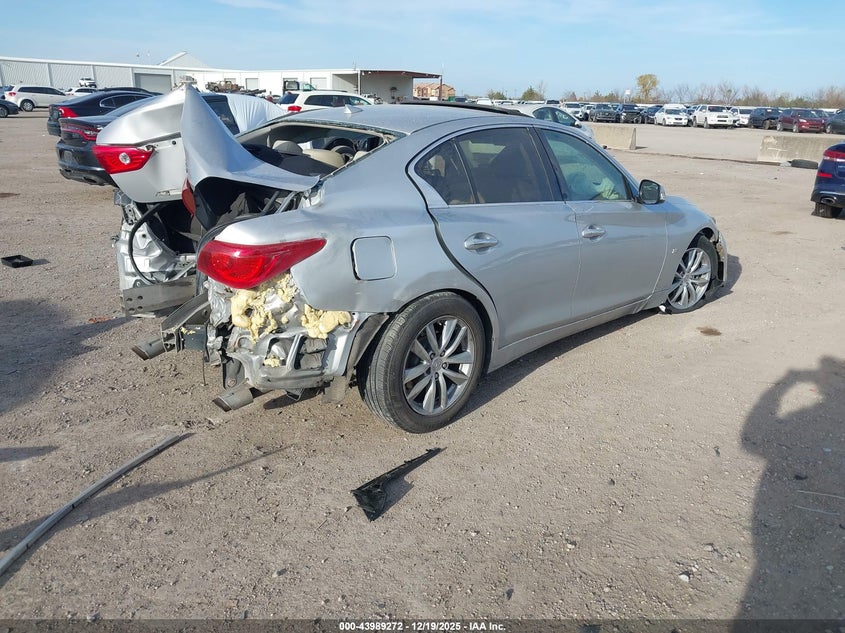 Vin: jn1bv7ap0em671590, lot: 44484980, infiniti q50 premium 20144