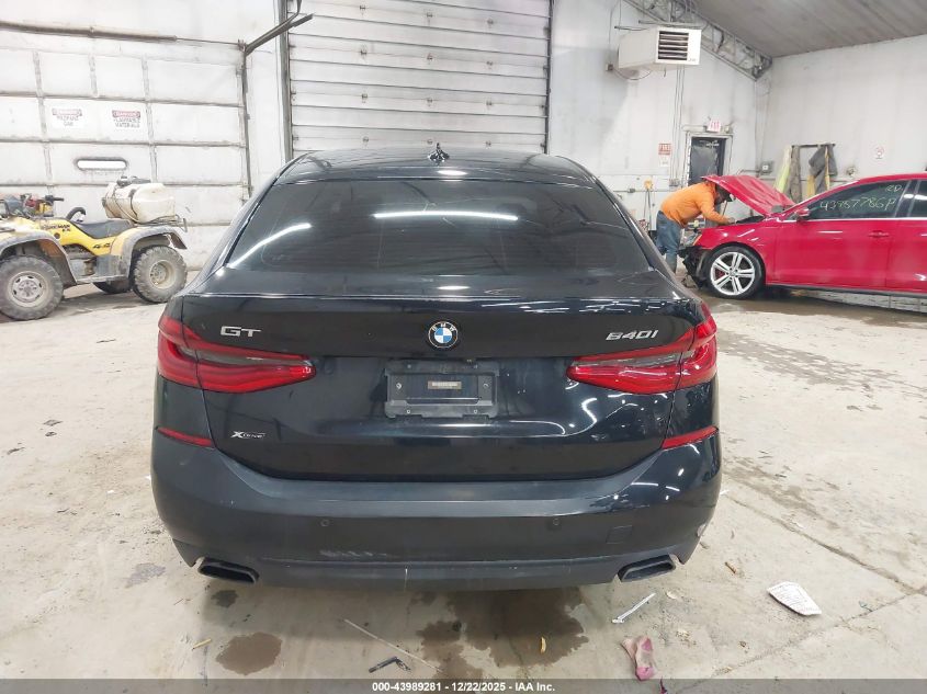 2018 BMW 640I Gran Turismo xDrive VIN: WBAJV6C54JBK07509 Lot: 43989281