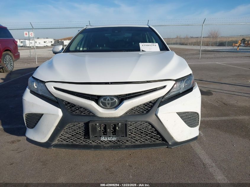 2020 Toyota Camry Se VIN: 4T1G11AK3LU924653 Lot: 43989294