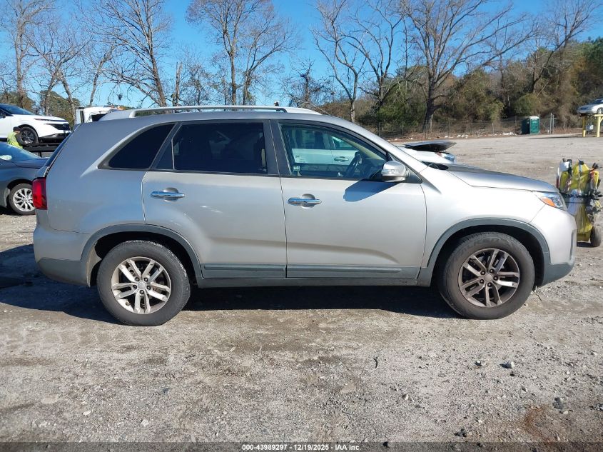 2014 Kia Sorento Lx VIN: 5XYKT3A67EG536417 Lot: 43989297