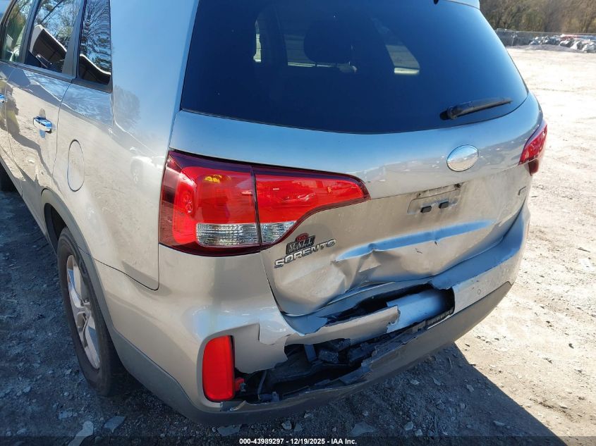 2014 Kia Sorento Lx VIN: 5XYKT3A67EG536417 Lot: 43989297