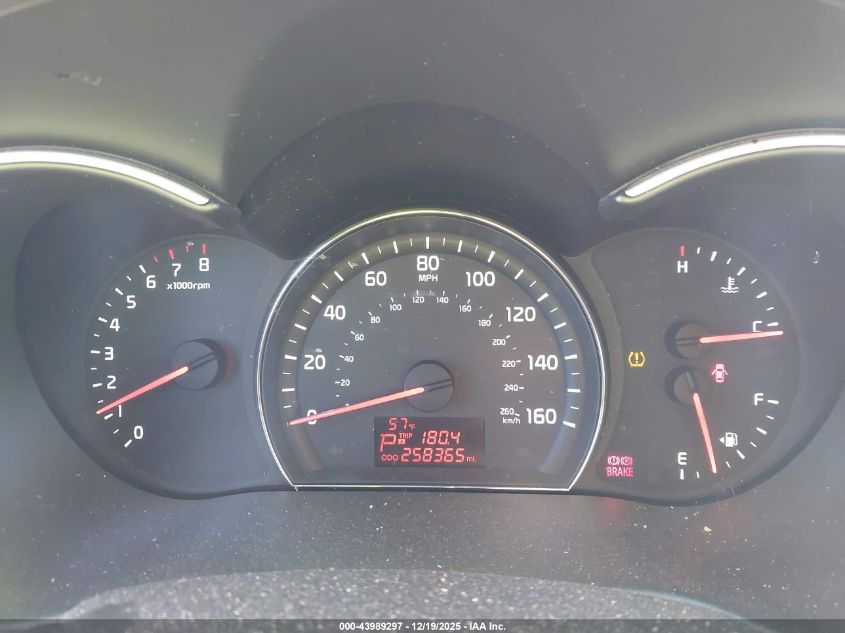 2014 Kia Sorento Lx VIN: 5XYKT3A67EG536417 Lot: 43989297