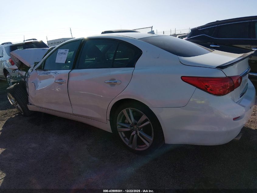 2014 Infiniti Q50 Sport VIN: JN1BV7AR3EM703367 Lot: 43989301