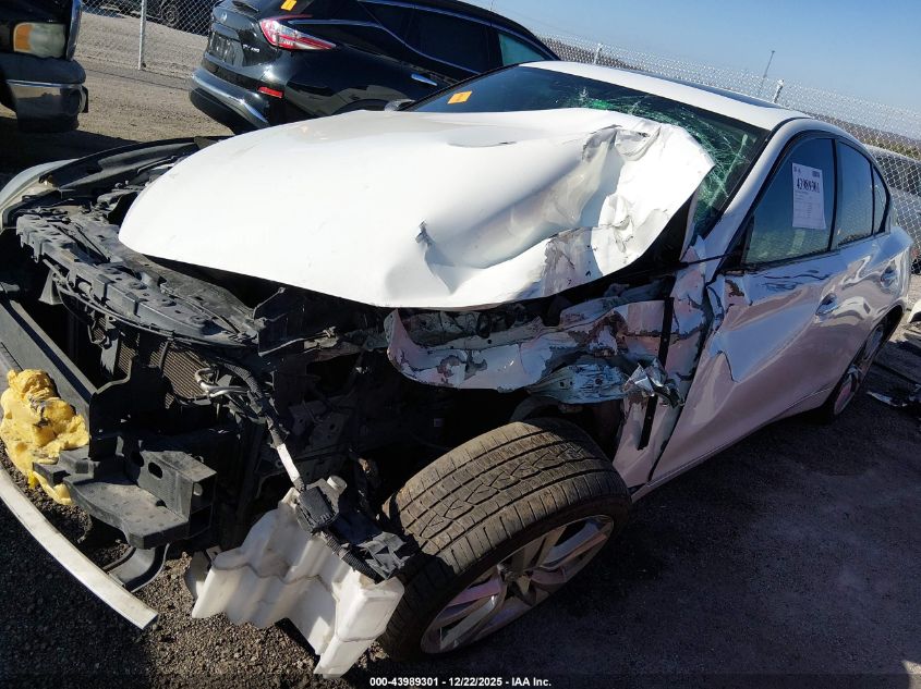 2014 Infiniti Q50 Sport VIN: JN1BV7AR3EM703367 Lot: 43989301