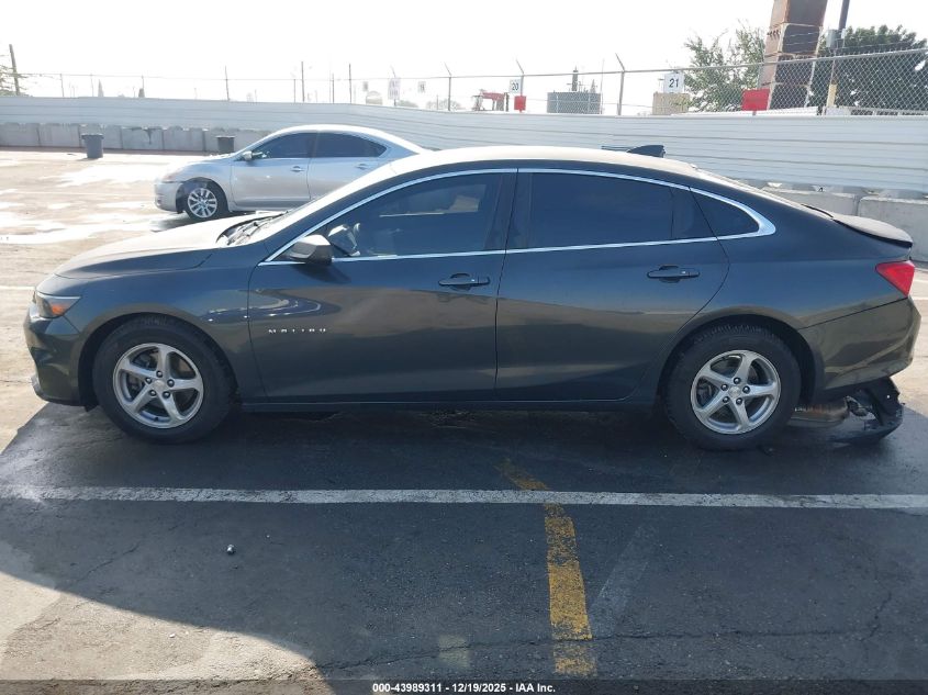 2017 Chevrolet Malibu Ls VIN: 1G1ZB5ST4HF281954 Lot: 43989311