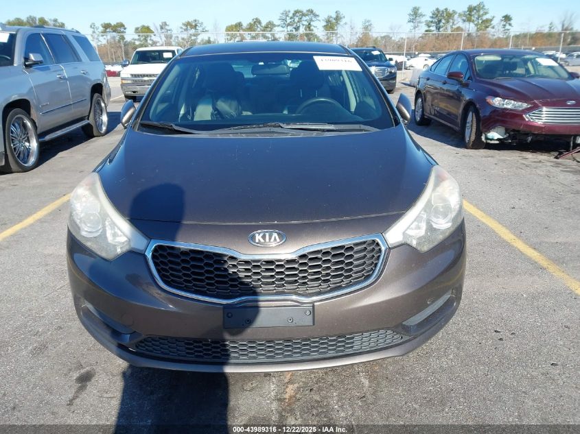 2014 Kia Forte Lx VIN: KNAFX4A6XE5063422 Lot: 43989316