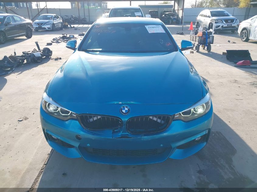 2018 BMW 430I VIN: WBA4W3C55JAC97156 Lot: 43989317