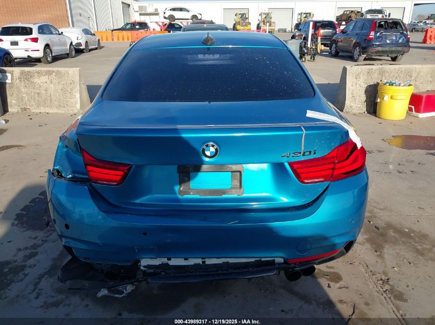 2018 BMW 430I VIN: WBA4W3C55JAC97156 Lot: 43989317