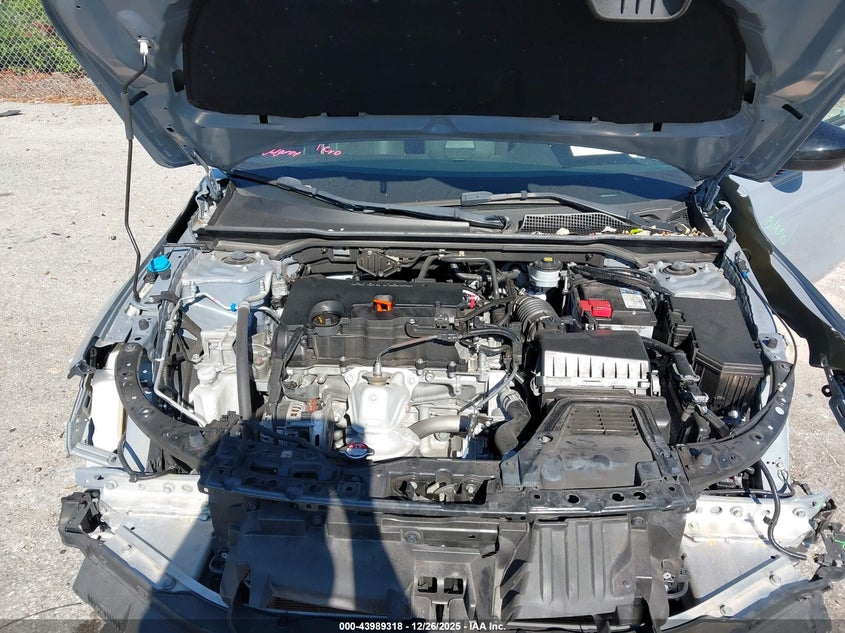 VIN 2HGFE2F56NH564444 2022 HONDA CIVIC SPORT
