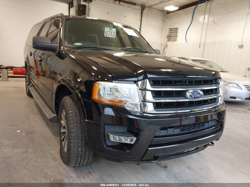 1FMJK1JT6GEF53192 2016 Ford Expedition El Xlt auction photo 1
