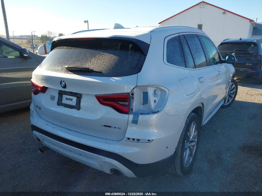 2019 BMW X3 xDrive30I VIN: 5UXTR9C5XKLR09331 Lot: 43989324